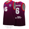 Camiseta baloncesto 100% fullprint personalizada