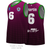 Camiseta baloncesto 100% fullprint personalizada