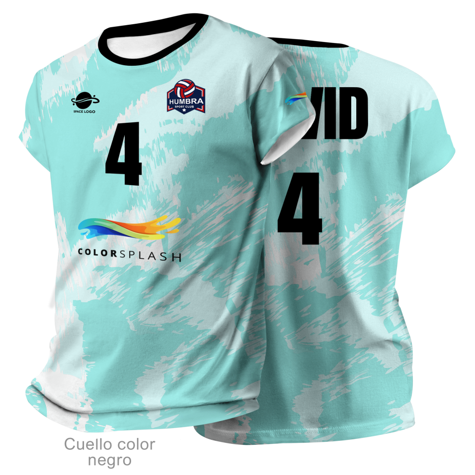 Camiseta voley 100% fullprint personalizada