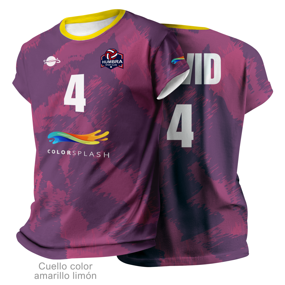 Camiseta voley 100% fullprint personalizada