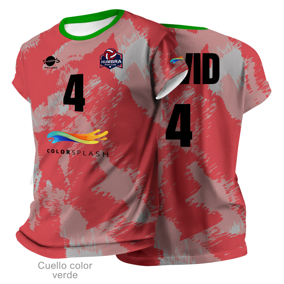 Camiseta voley 100% fullprint personalizada