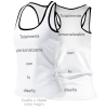 Camiseta voley tirantes de mujer 100% fullprint personalizada