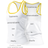 Camiseta voley tirantes de mujer 100% fullprint personalizada