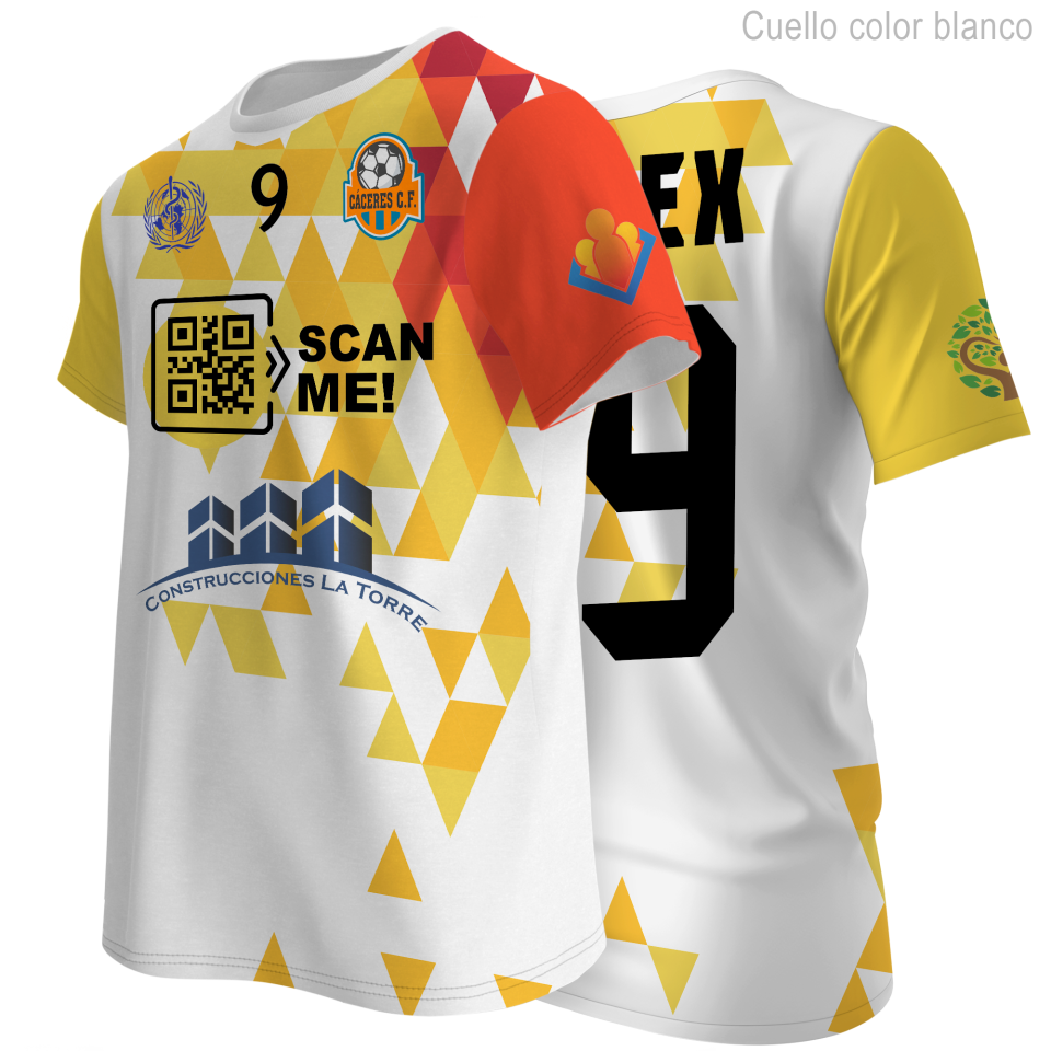 Camiseta multideporte 100% fullprint personalizada