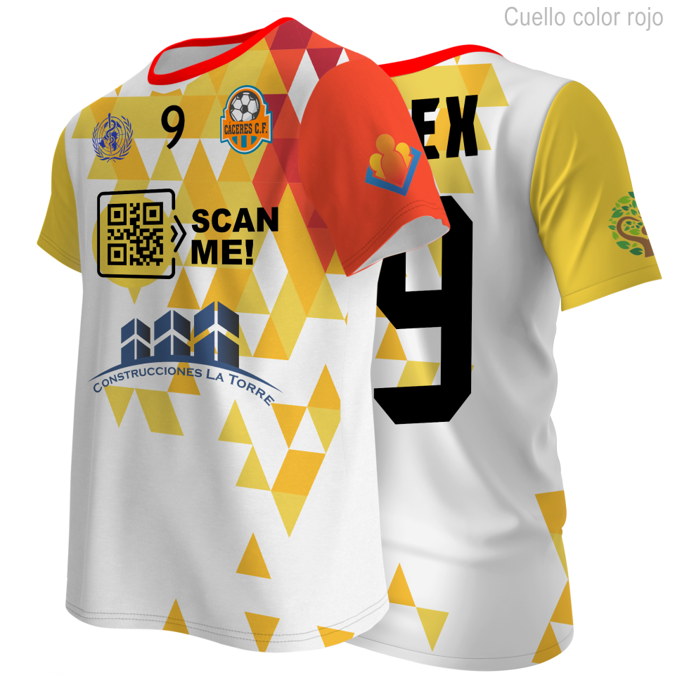 Camiseta multideporte 100% fullprint personalizada