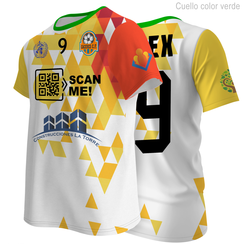 Camiseta multideporte 100% fullprint personalizada