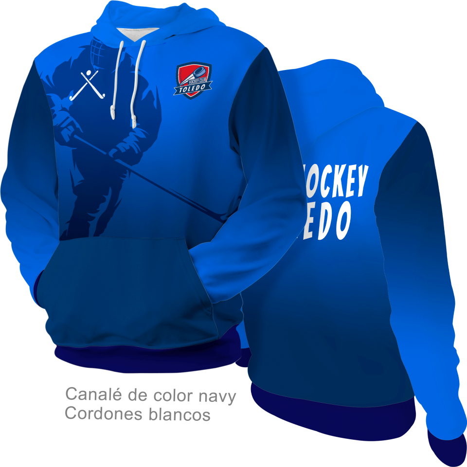 Sudadera con capucha 100% fullprint personalizada