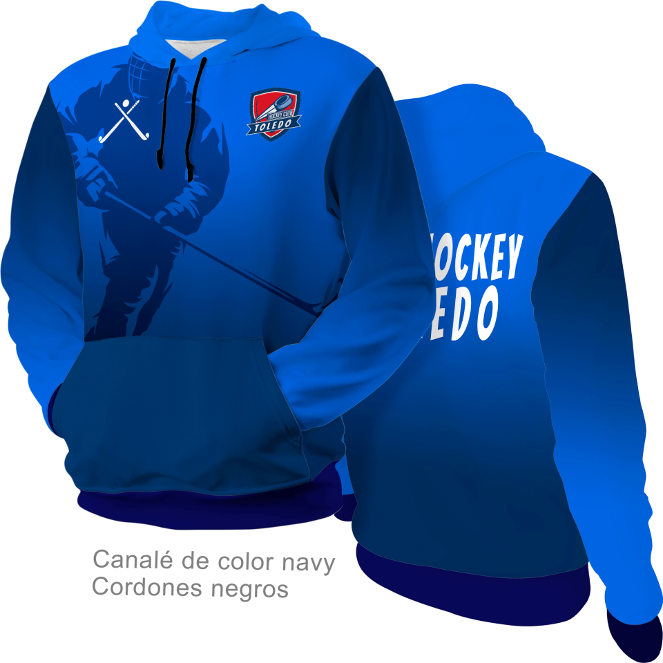 Sudadera con capucha 100% fullprint personalizada