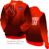 Sudadera con capucha 100% fullprint personalizada