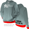 Sudadera con capucha 100% fullprint personalizada