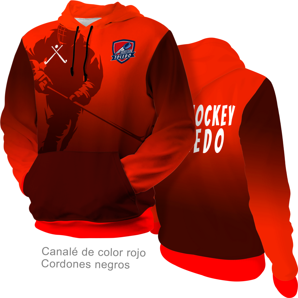 Sudadera con capucha 100% fullprint personalizada