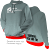 Sudadera con capucha 100% fullprint personalizada