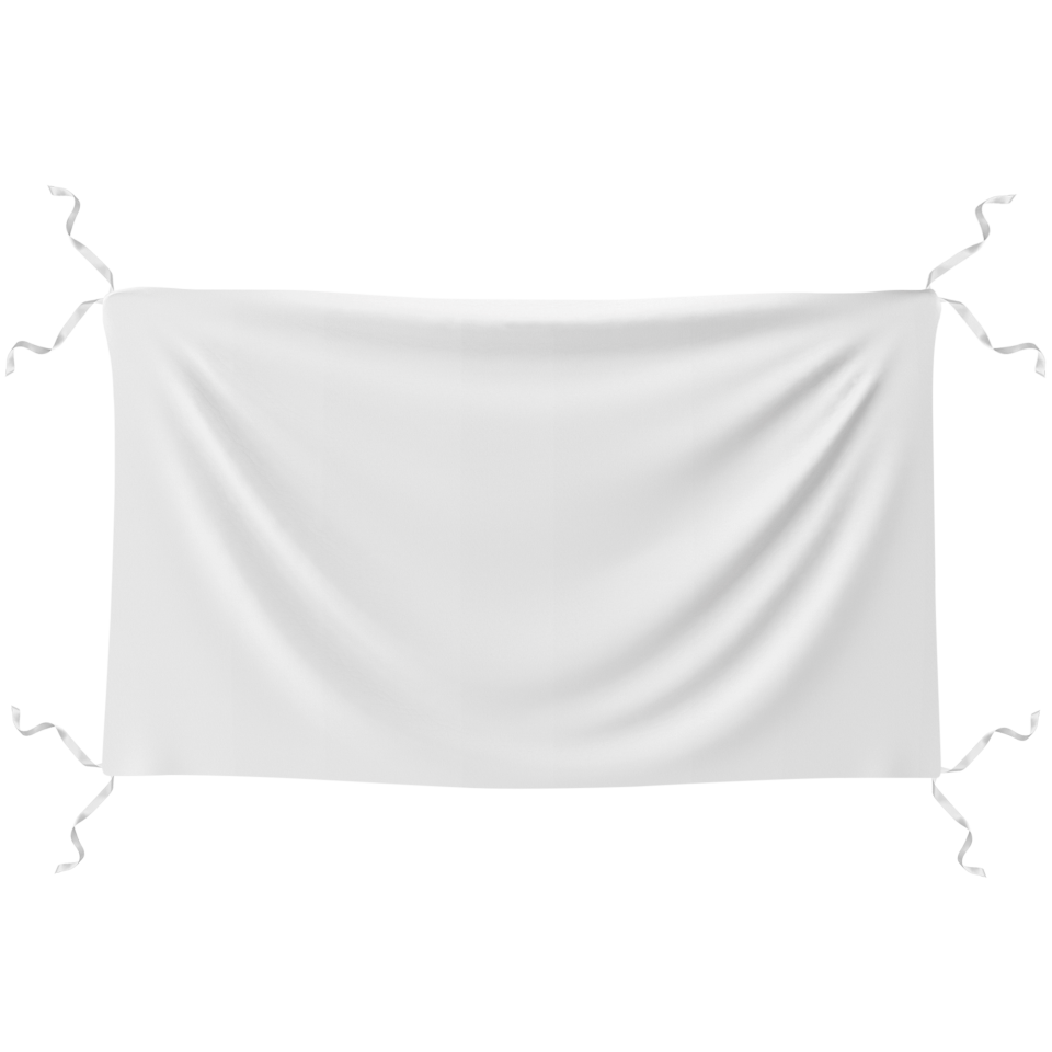 Bandera 70x120 cm con tiras personalizada