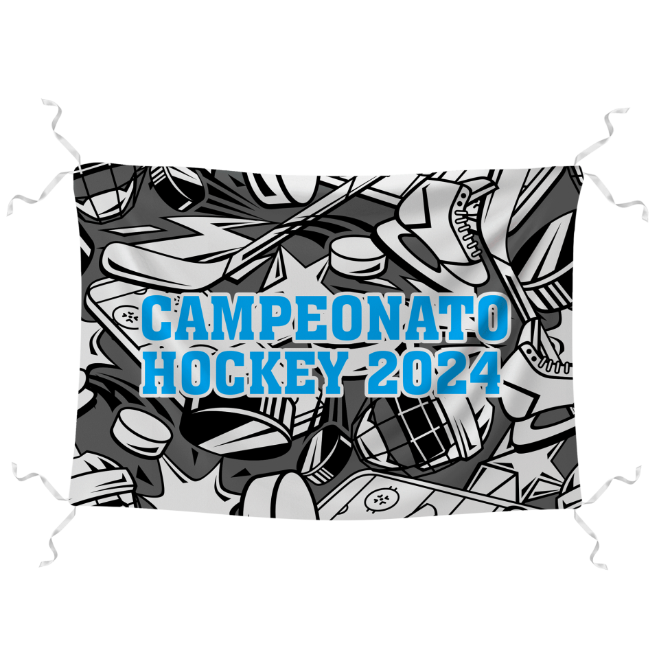 Bandera 60x90 cm con tiras personalizada