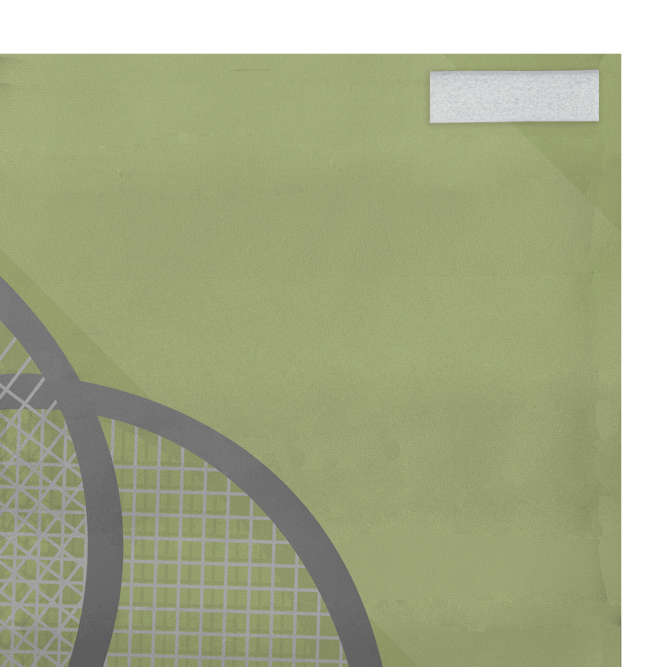 Bandera 145x100 cm con velcro personalizada