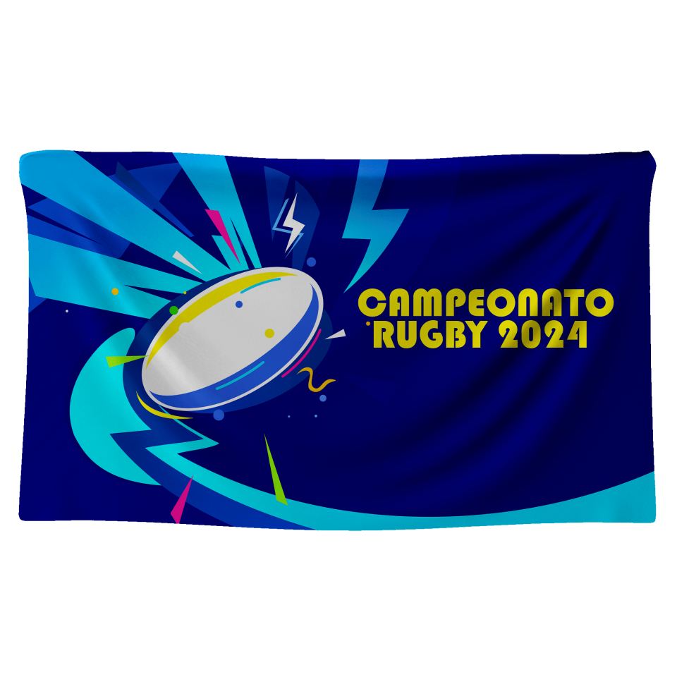 Bandera 70x120 cm con velcro personalizada