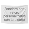 Bandera 60x90 cm con velcro personalizada
