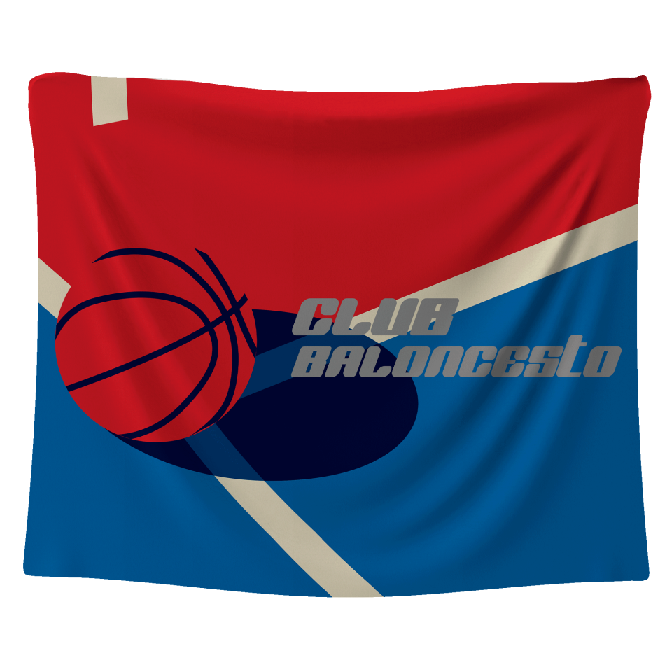 Bandera 100x120 cm con velcro personalizada