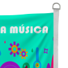 Bandera 150x100 cm con anillas y refuerzo personalizada