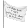 Bandera 145x100 cm para mástil personalizada