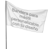 Bandera 70x120 cm para mástil personalizada