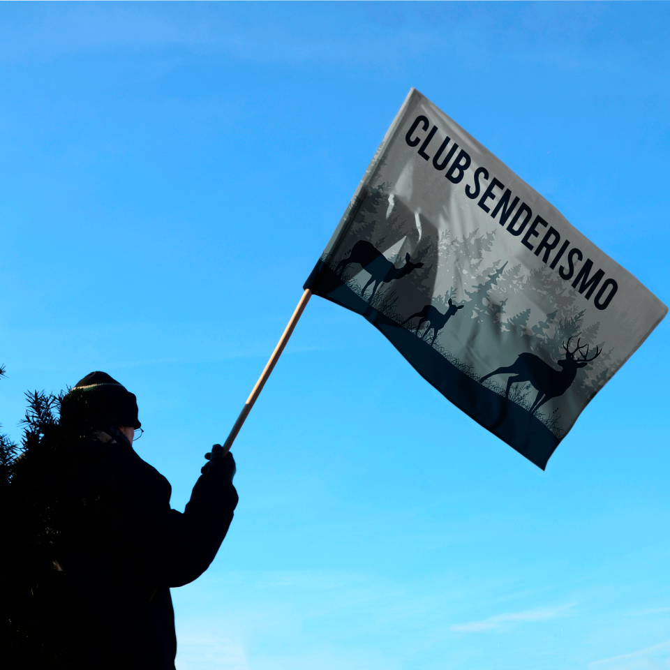 Bandera 70x120 cm para mástil personalizada