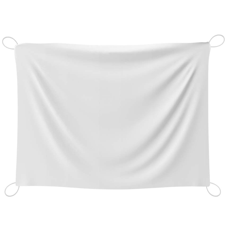 Bandera 75x100 cm con gomas personalizada