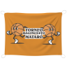 Bandera 75x100 cm con gomas personalizada