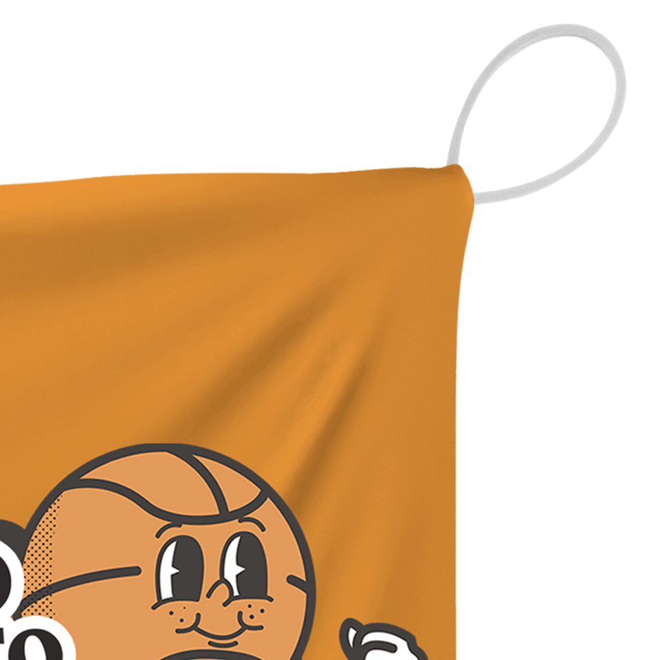 Bandera 75x100 cm con gomas personalizada