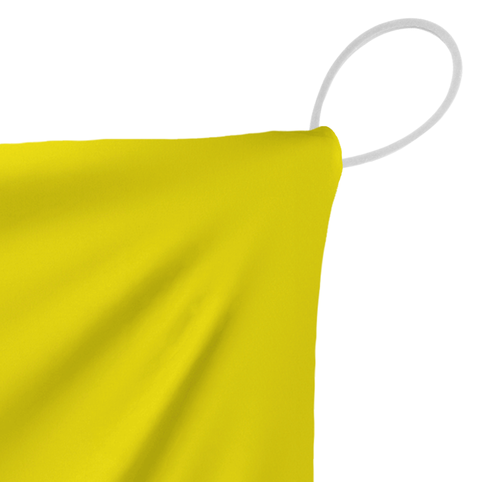 Bandera 60x90 cm con gomas personalizada