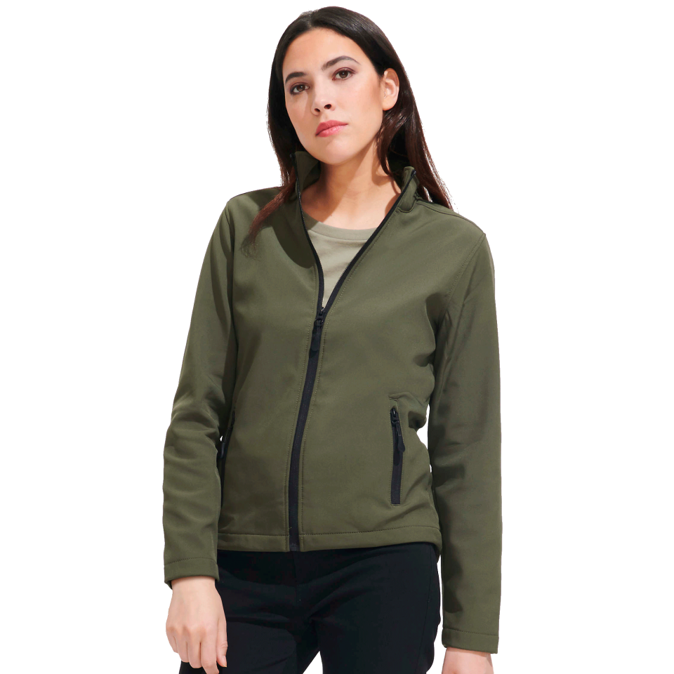 Chaqueta Softshell con Doble Capa para Mujer