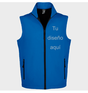 Chaleco softshell 3XL RACE BW personalizado