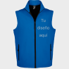 Chaleco softshell 3XL RACE BW personalizado