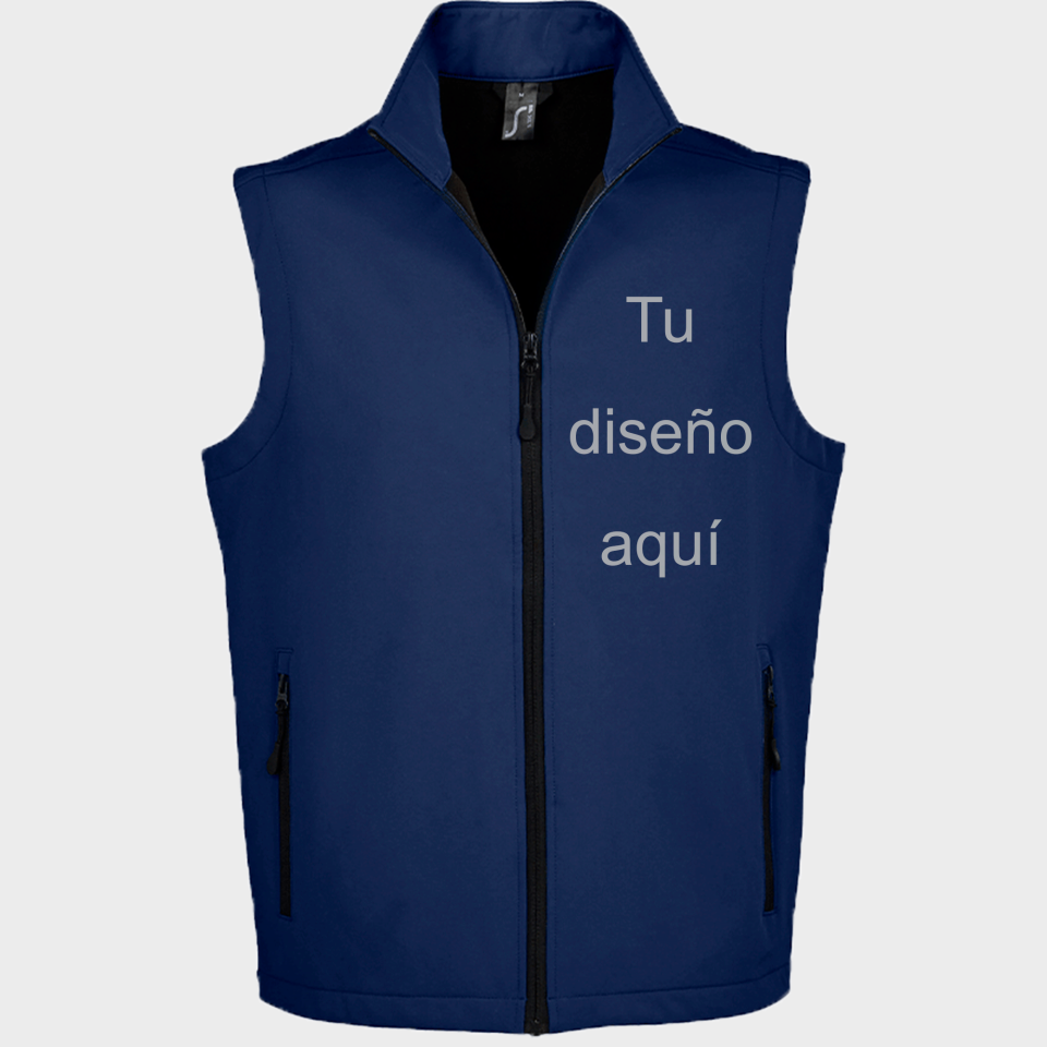 Chaleco softshell 4XL RACE BW personalizado