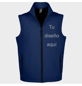 Chaleco softshell 4XL RACE BW personalizado