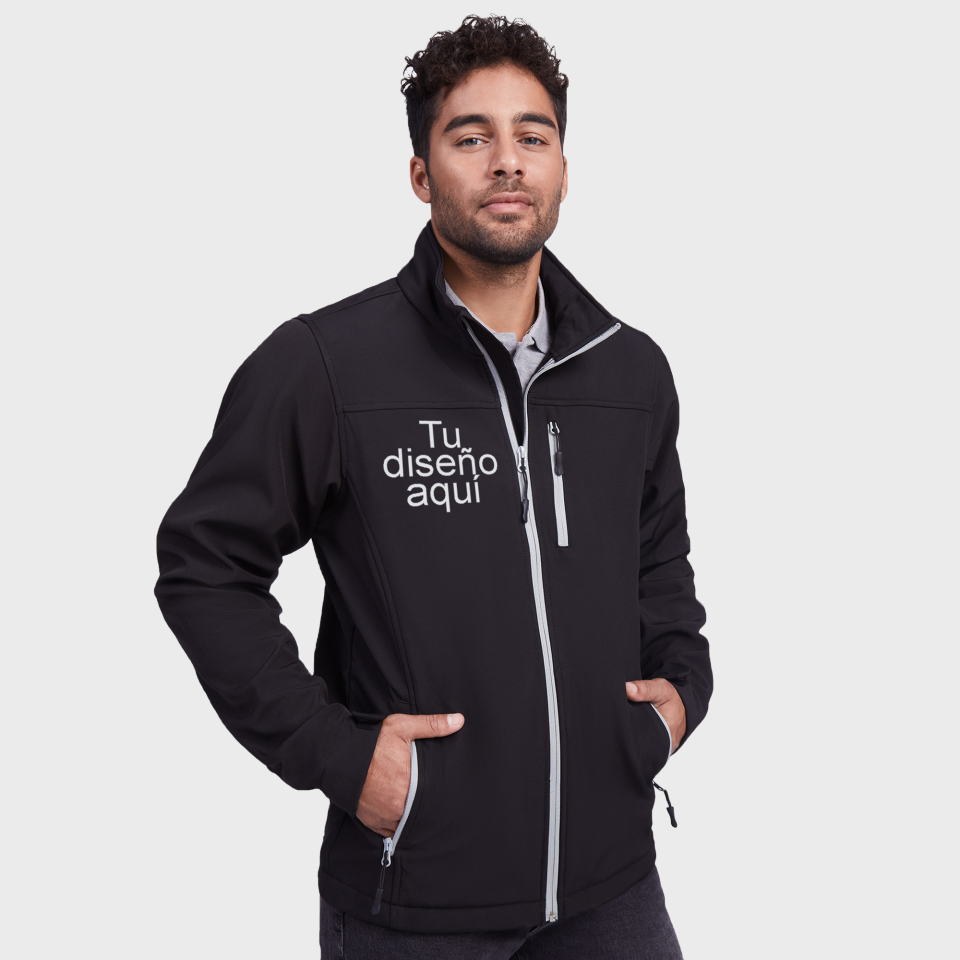 Softshell 2 capas básico personalizado. El más barato