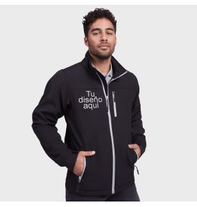 Softshell 2 capas básico personalizado. El más barato