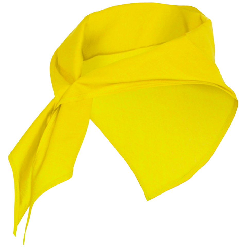 Pañoleta Festero triangular de poliéster personalizado