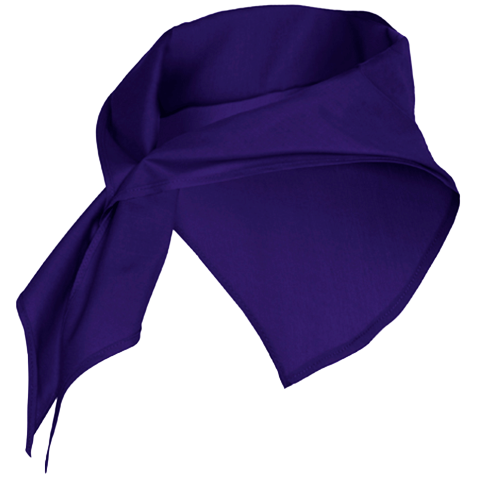 Pañoleta Festero triangular de poliéster personalizado