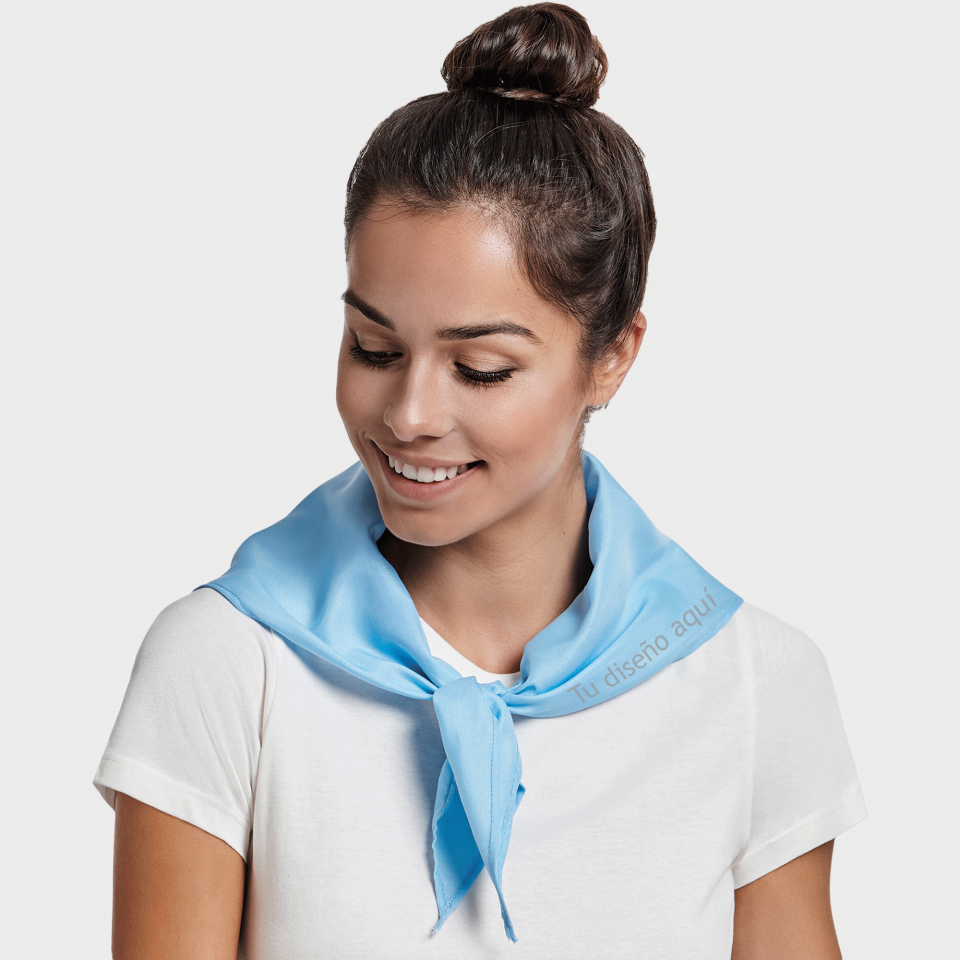 Pañoleta Festero triangular de poliéster personalizado