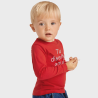 Camiseta bebé manga larga personalizada