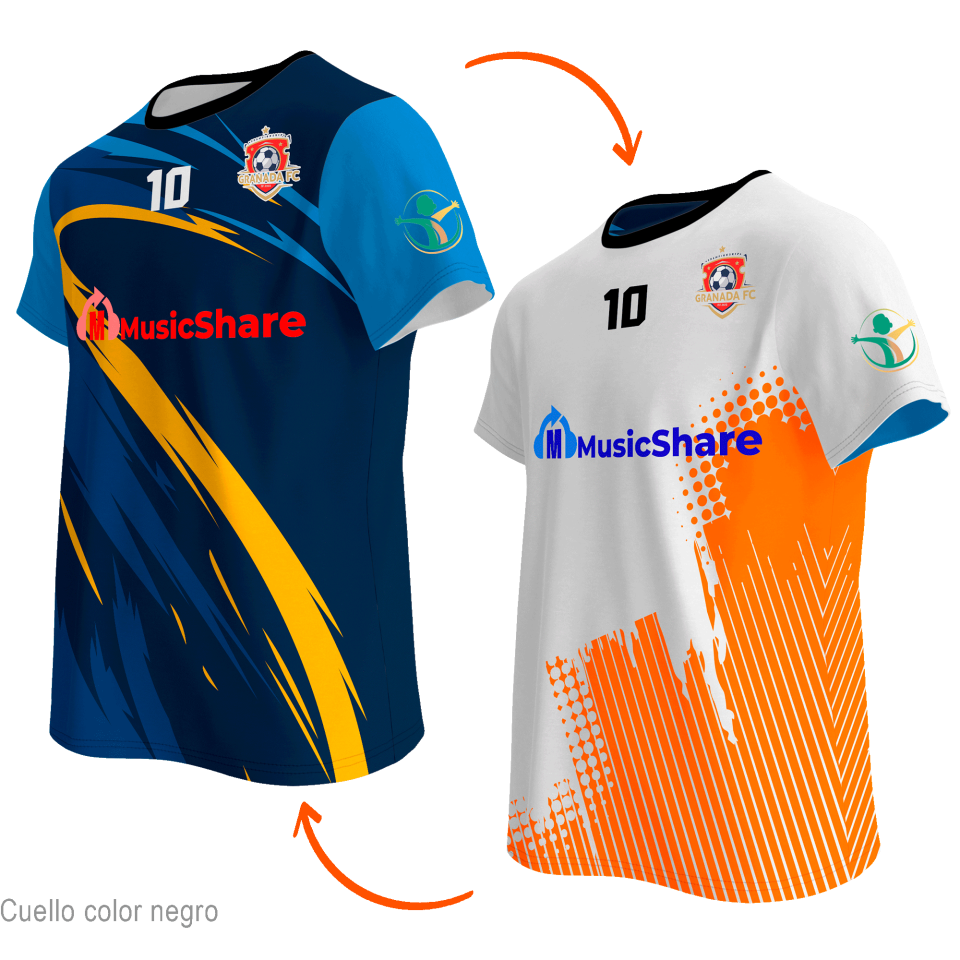 Camiseta reversible 100% fullprint personalizada