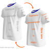 Camiseta reversible 100% fullprint personalizada