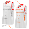 Camiseta reversible sin mangas 100% fullprint personalizada