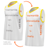 Camiseta reversible sin mangas 100% fullprint personalizada
