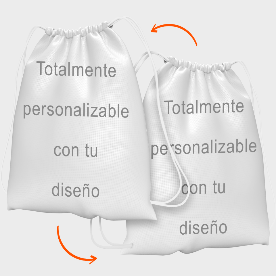 Mochila de cuerdas 100% fullprint personalizada