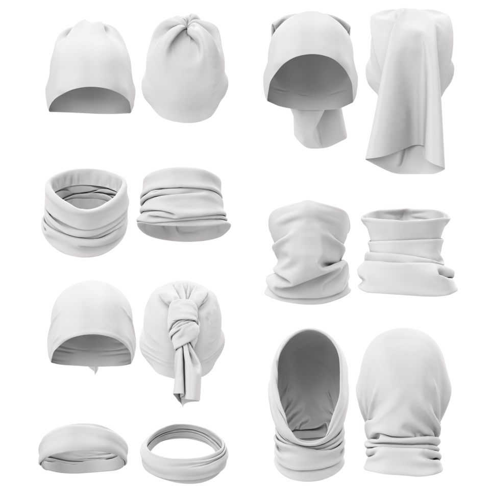 Braga multiposición 100% fullprint personalizada