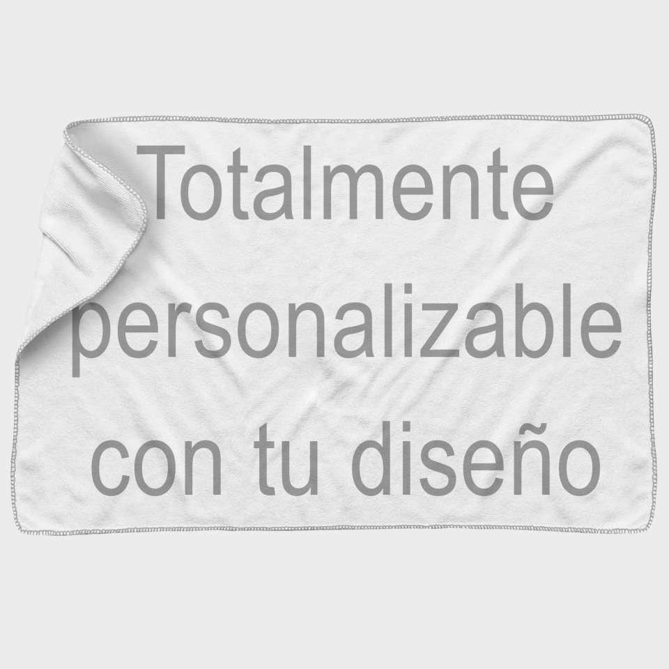 Toalla con remallado 32x49 personalizada