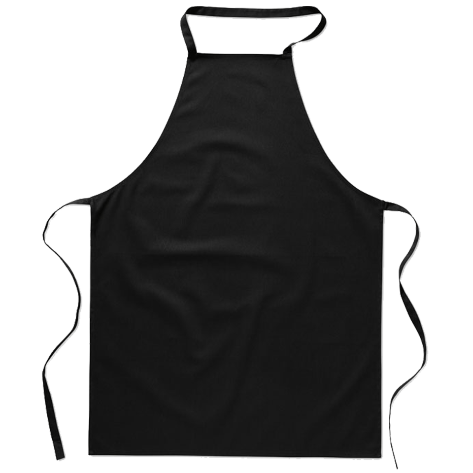 Delantal de algodón reciclado personalizado