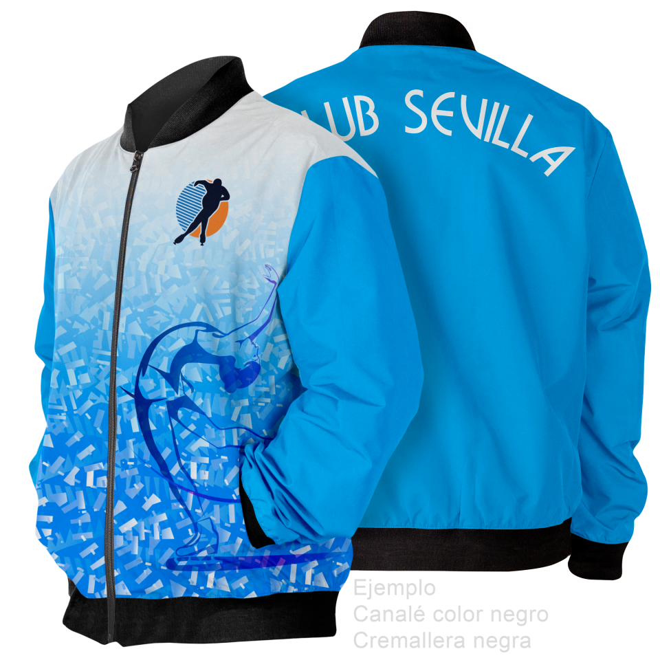 Chaqueta Bomber 100% fullprint personalizada